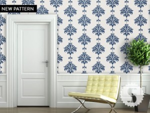 Damask Wall Covering by Swag Paper